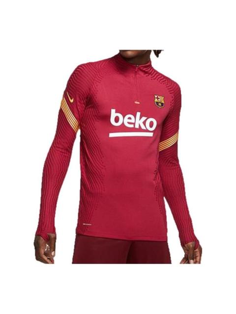 Nike Nike FC Barcelona VaporKnit Strike Football Drill Top 'Red' CD5968-621