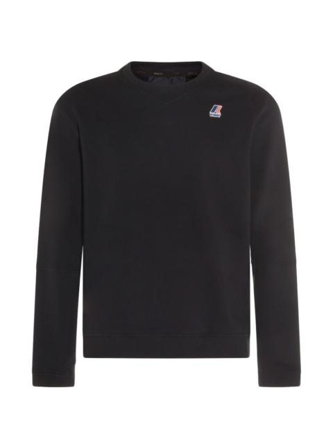 K-WAY Nael logo-patch sweater