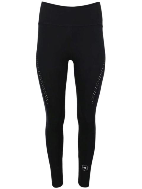 adidas logo-print high-waisted leggings