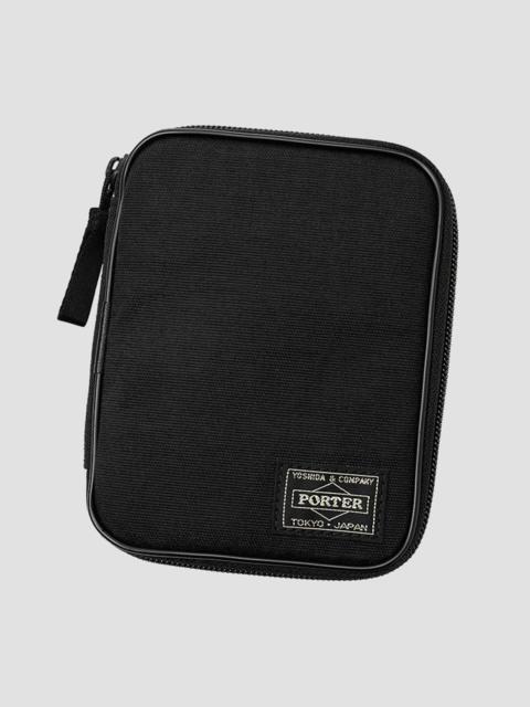 Nigel Cabourn Porter-Yoshida & Co Hybrid Passport Case in Black