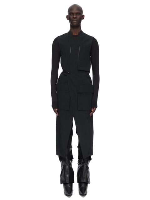 Rick Owens LONG LAB CARGO VEST