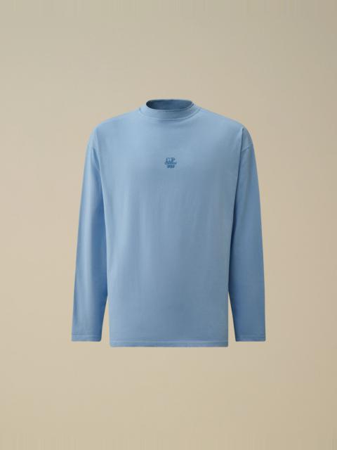 C.P. Company 20/1 Jersey Boxy Logo Longsleeve T-Shirt