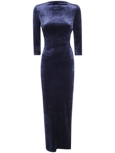 GIORGIO ARMANI Dress Long Sleeve "Midi Round Neck Dress"