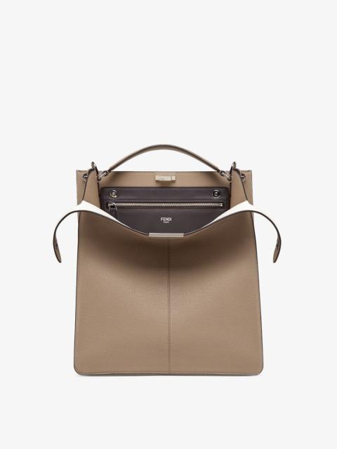 FENDI Beige leather bag