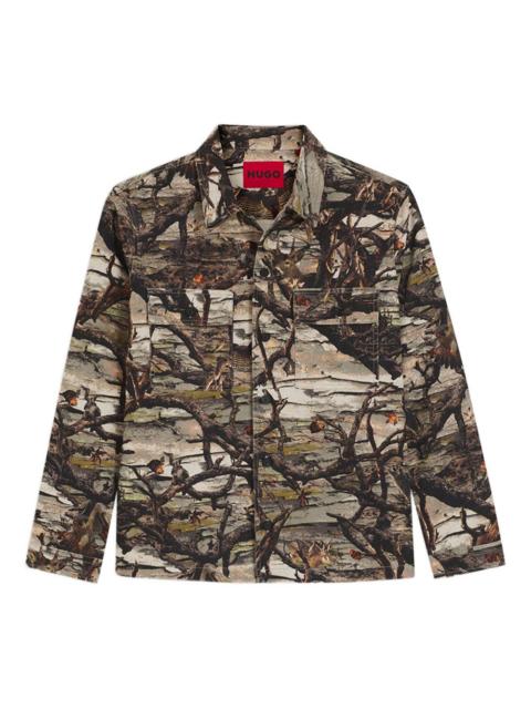 HUGO buttoned patterned jacket