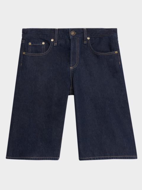 rag & bone Ariel Knee-Length Denim Shorts