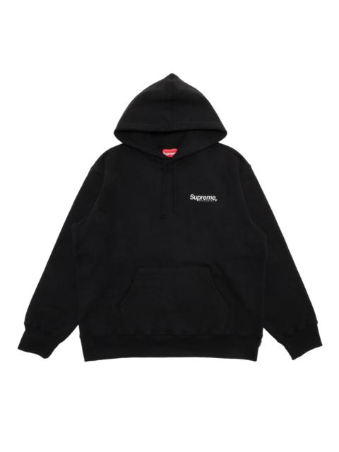 Supreme Worldwide Hooded Sweatshirt 'Black'