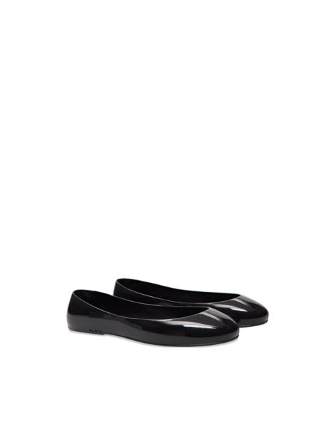 Alaïa rubber ballet flats