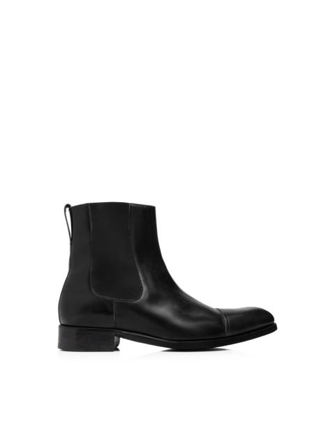 TOM FORD LEATHER ELKAN CHELSEA BOOT
