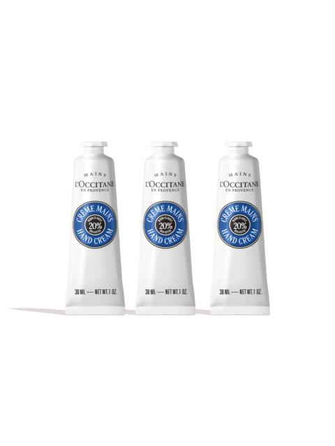 L'Occitane Shea Butter Hand Cream Trio