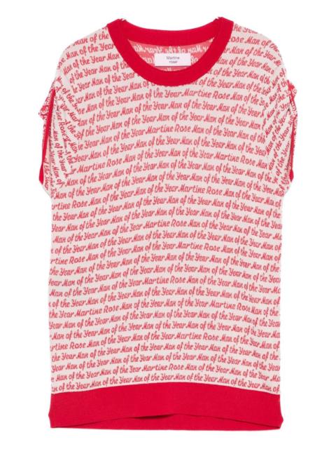 Martine Rose patterned T-shirt