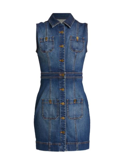 RAMY BROOK Women's Katalina Denim Minidress - Medium Wash