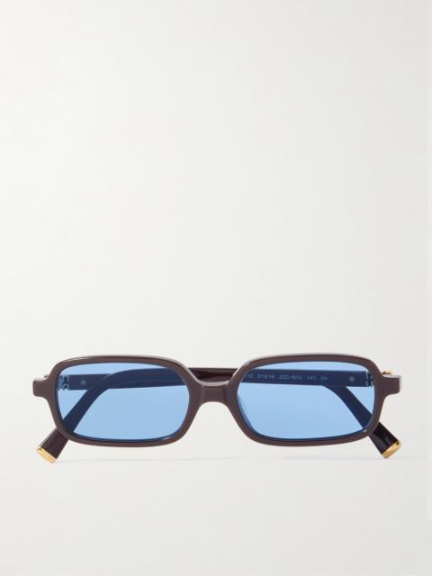Miu Miu Rectangular-frame Acetate Sunglasses