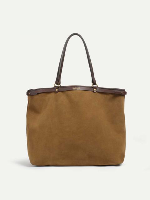 Bleu de Chauffe ADÈLE XL TOTE BAG  -  HAZELNUT BROWN