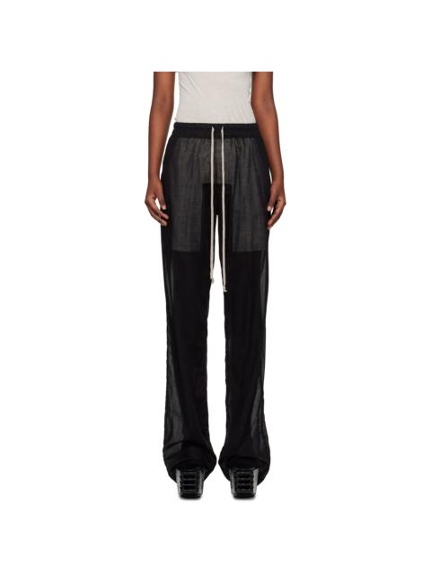 Rick Owens Black Hollywood Dietrich Drawstring Lounge Pants
