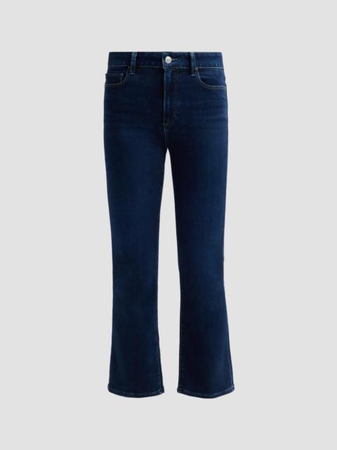 PAIGE Women's Mason High-Rise Crop Bootcut Jeans - Amagansett