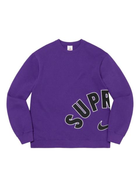 Supreme Supreme x Nike Arc Crewneck 'Purple' DM1776-506