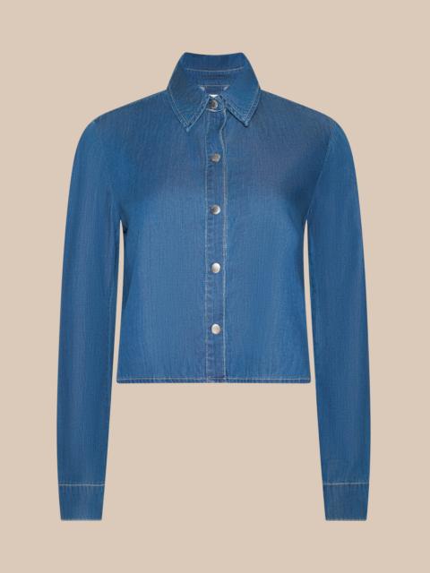 L'AGENCE Annette Chambray Shirt