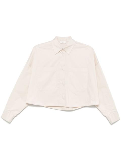 PESERICO cropped shirt