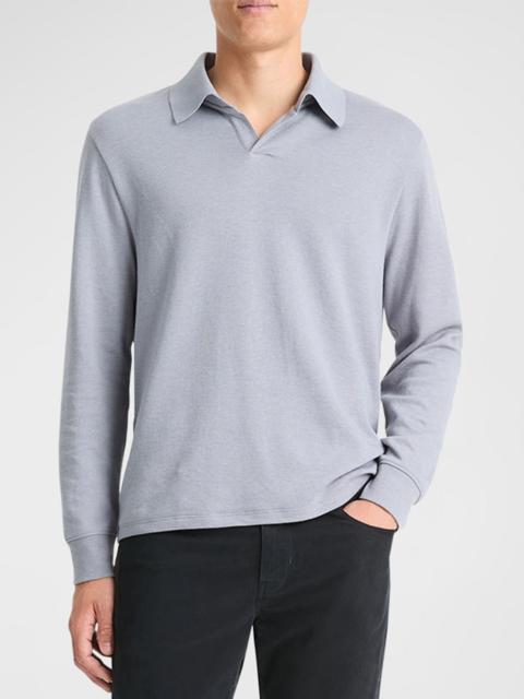 Vince Men's Double-Face Polo Shirt
