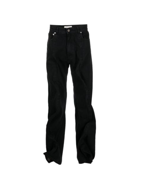 Y/Project crinkle straight-leg jeans