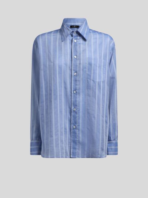 Etro STRIPED COTTON SHIRT