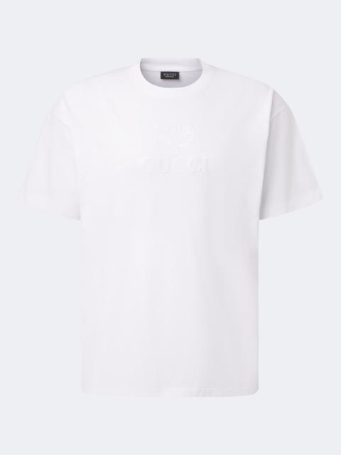GUCCI Logo cotton jersey T-shirt