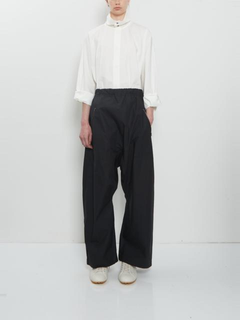 SOFIE D'HOORE Pack Side Zip Cotton Pant — Black
