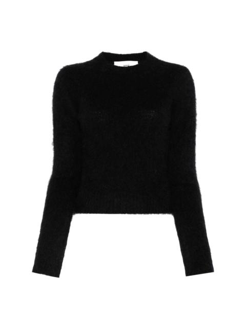 brushed-knit sweater