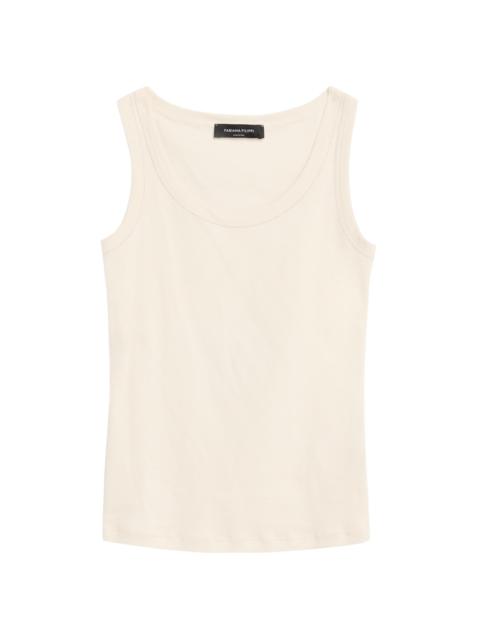 FABIANA FILIPPI Women's Jersey Cotton Tank - Burro