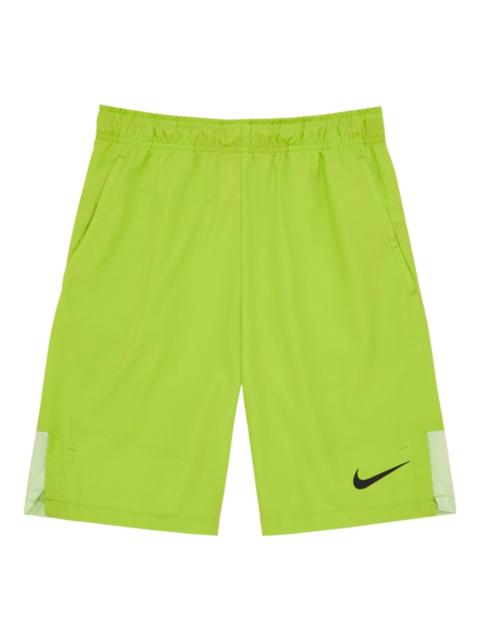 Nike Nike Dri-FIT Solid Color Quick Dry Breathable Woven Training Sports Shorts Green DM6618-321