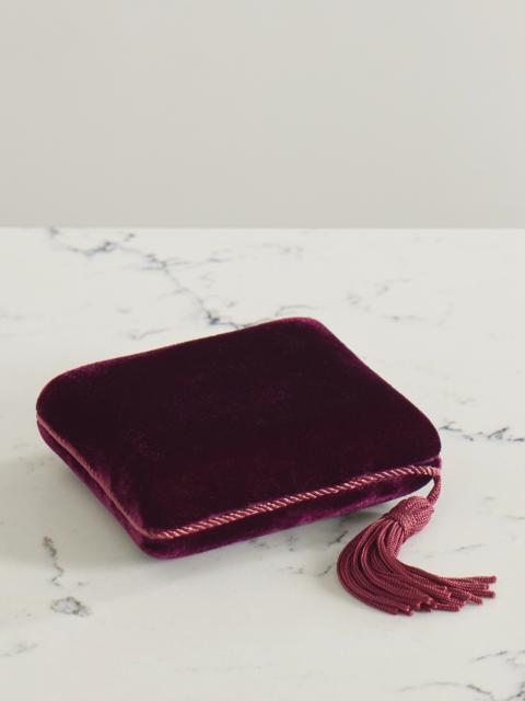 SOPHIE BILLE BRAHE Tasseled Velvet Jewelry Box