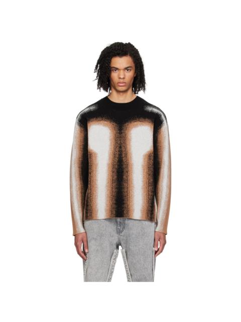 Black & Brown Gradient Sweater