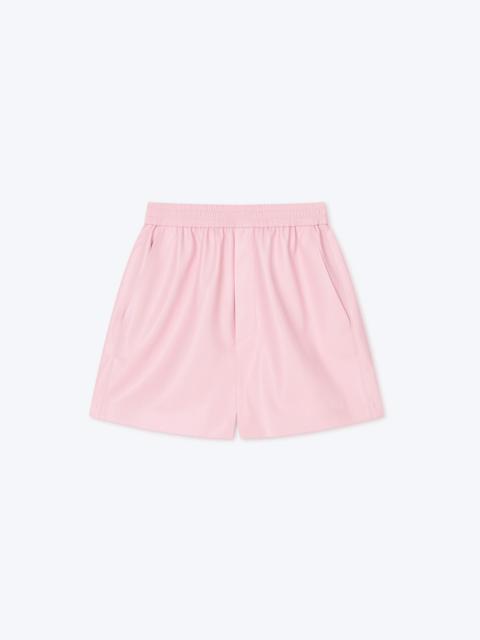 BRENNA - OKOBOR™ alt-leather shorts - Pink