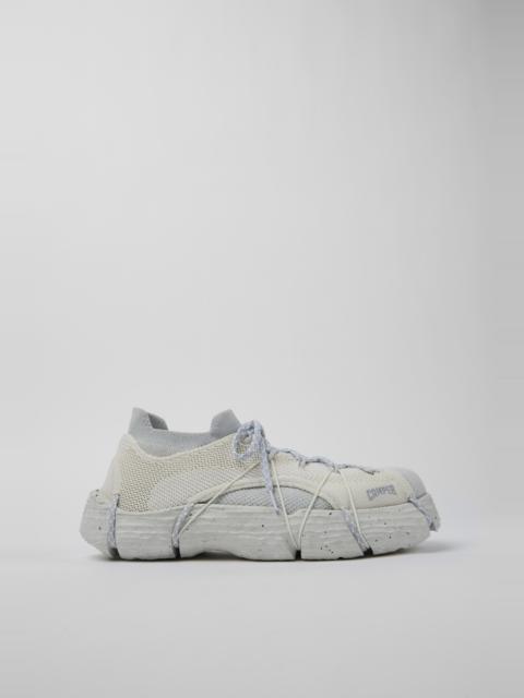 CAMPER ROKU White Textile Sneakers for Men.