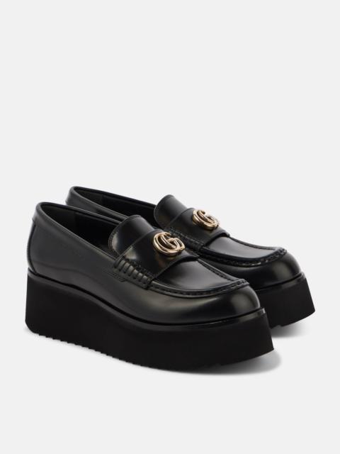 GUCCI Double G loafers