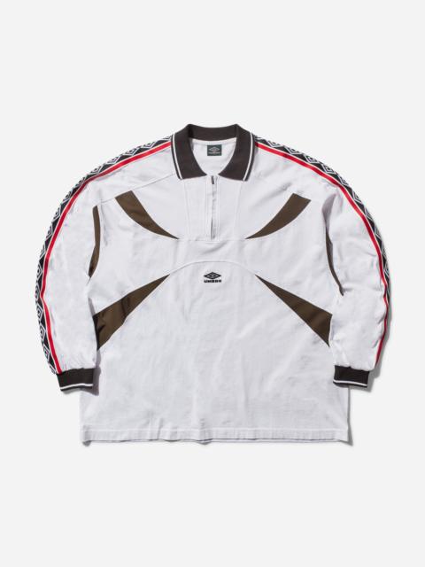 umbro Men's Taped Polo White