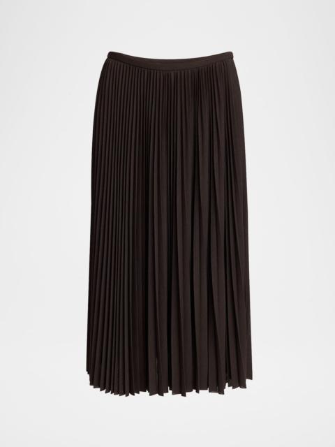Proenza Schouler Eda Pleated Jersey Midi Skirt
