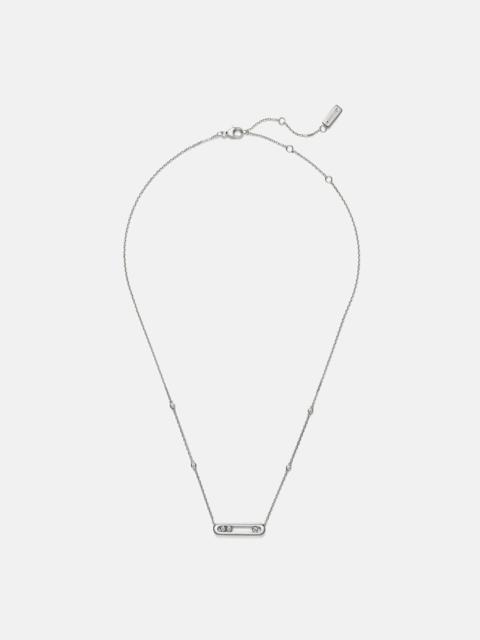 MESSIKA Baby Move 18kt white gold necklace with diamonds
