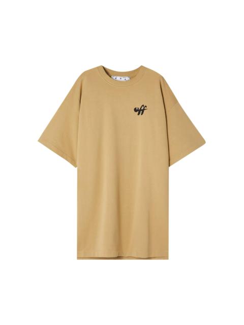 Off-White Off-White Zebra Arrow Casual Tee 'Camel/Black'