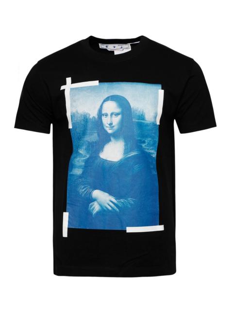 Off-White Mona Lisa Short Sleeve Slim-fit T-shirt Black