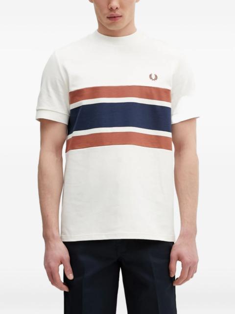 Fred Perry logo-embroidered T-shirt
