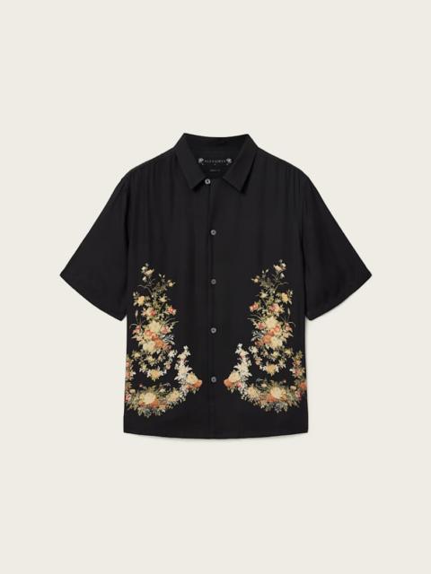 ALLSAINTS PARSONS SHORT SLEEVE BOXY SHIRT