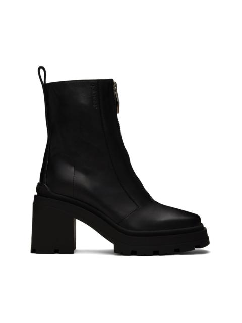 JIMMY CHOO Black Eugenie 80 Boots