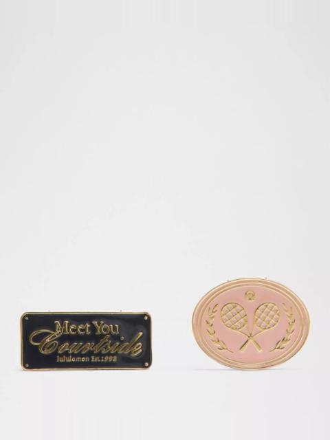 lululemon Collectible Pins *2 Pack