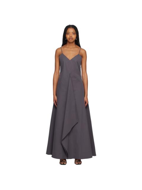BITE Studios Gray Crisp Midi Dress