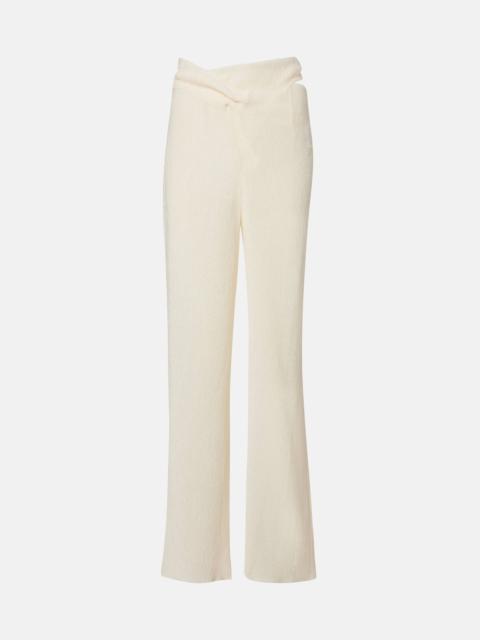 MAGDA BUTRYM High-rise wide-leg pants
