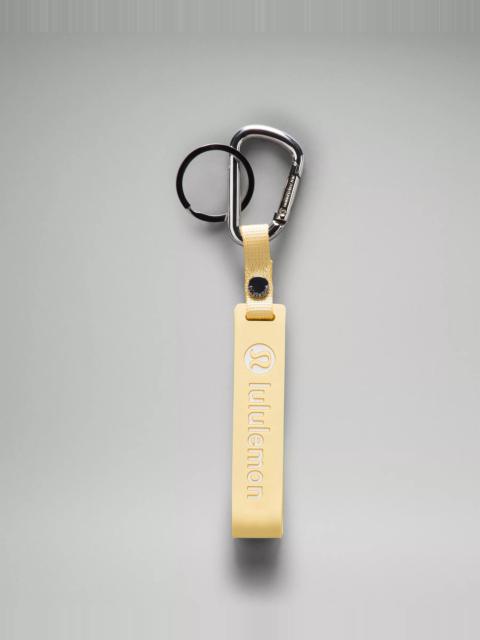 lululemon Silicone Keychain