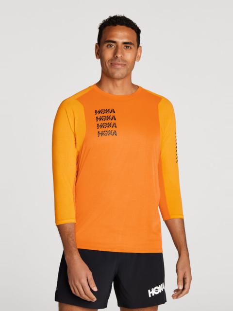 HOKA ONE ONE Men's Glide 3/4 Sleeve