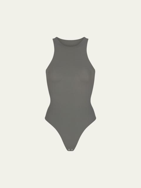Fits Everybody High-Neck Thong Bodysuit
